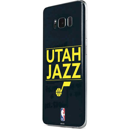 NBA Utah Jazz Standard - Black Galaxy S8 Plus Skin